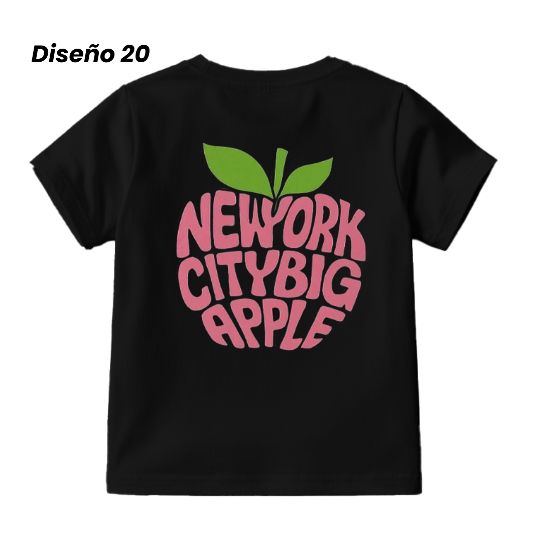 PACK PLAYERAS NIÑOS 100% ALGODÓN | 1 X Q99 ¡SOLO POR HOY! 5 X Q199