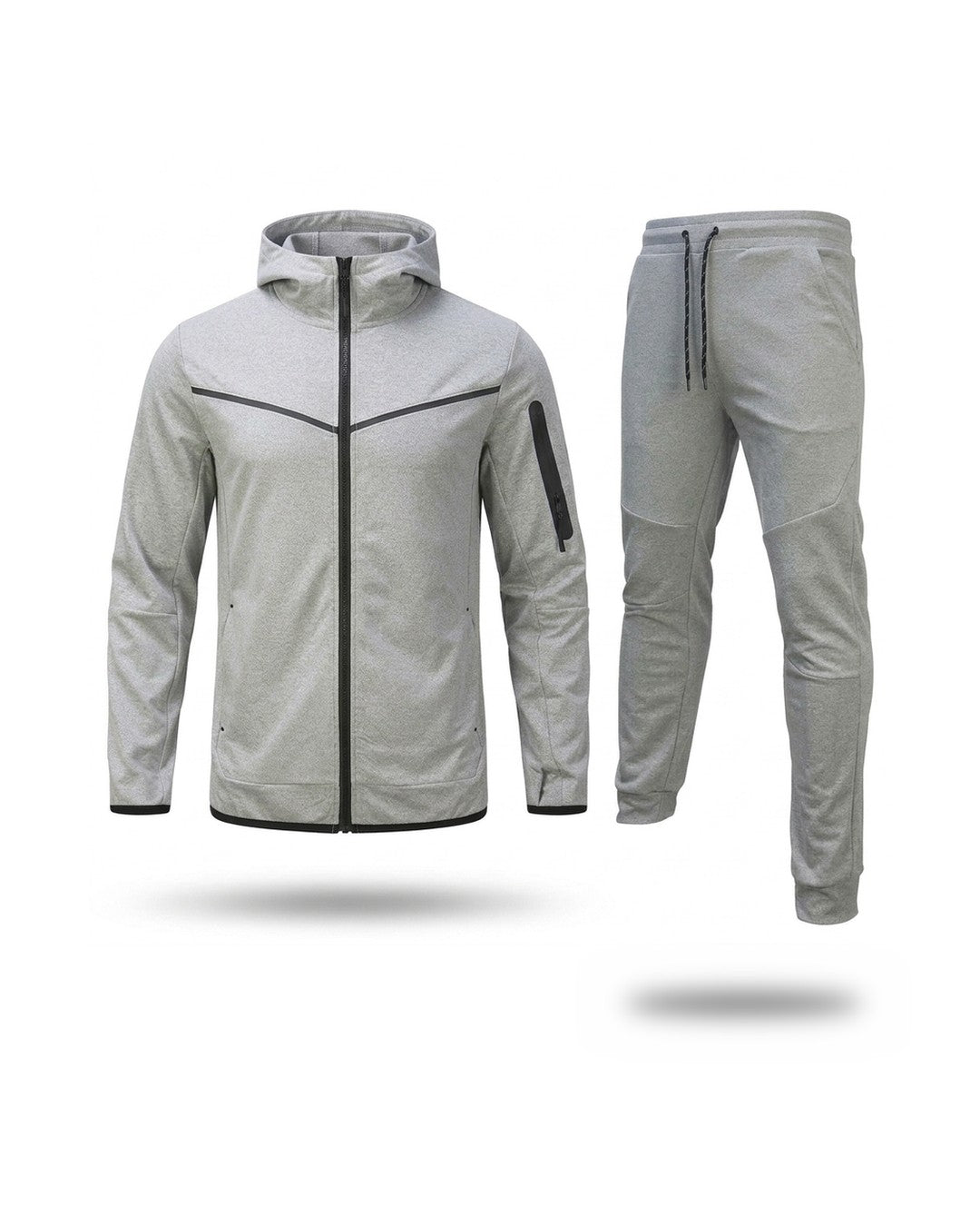 Conjunto De Felpa · var:GRIS CLARO