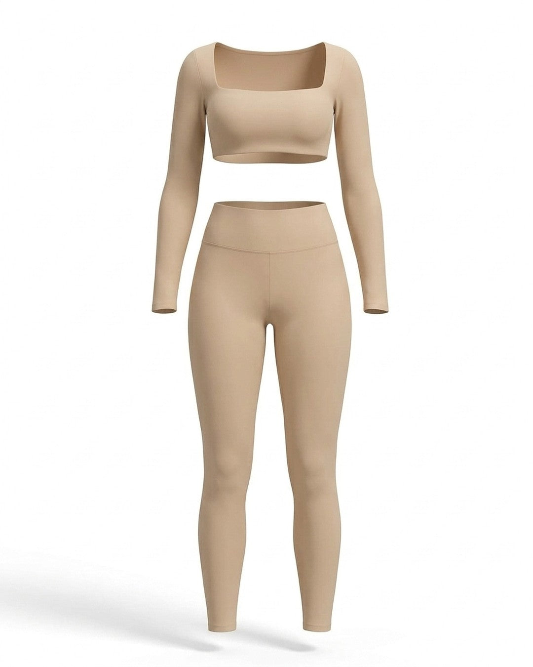 Set Deportivo Mujer · var:BEIGE