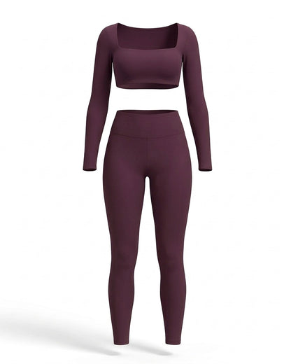 Set Deportivo Mujer · var:CIRUELA