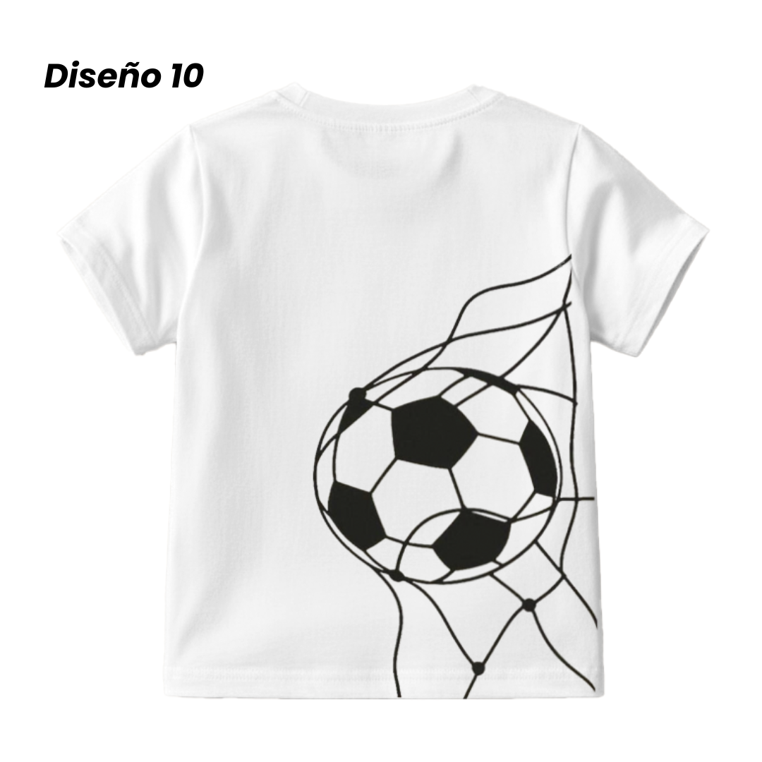 PACK PLAYERAS NIÑOS 100% ALGODÓN | 1 X Q99 ¡SOLO POR HOY! 5 X Q199