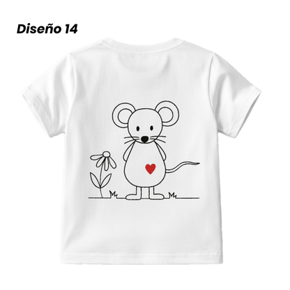 PACK PLAYERAS NIÑOS 100% ALGODÓN | 1 X Q99 ¡SOLO POR HOY! 5 X Q199