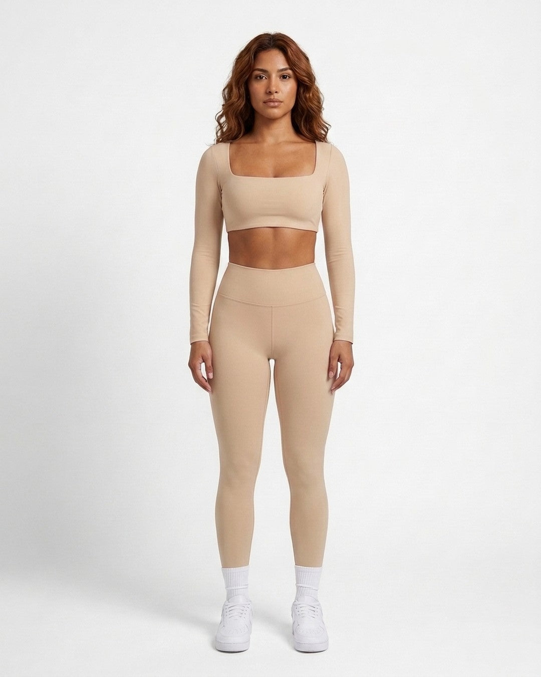 Set Deportivo Mujer · modelo:06-modelo-beige