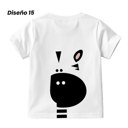 PACK PLAYERAS NIÑOS 100% ALGODÓN | 1 X Q99 ¡SOLO POR HOY! 5 X Q199
