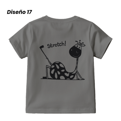 PACK PLAYERAS NIÑOS 100% ALGODÓN | 1 X Q99 ¡SOLO POR HOY! 5 X Q199
