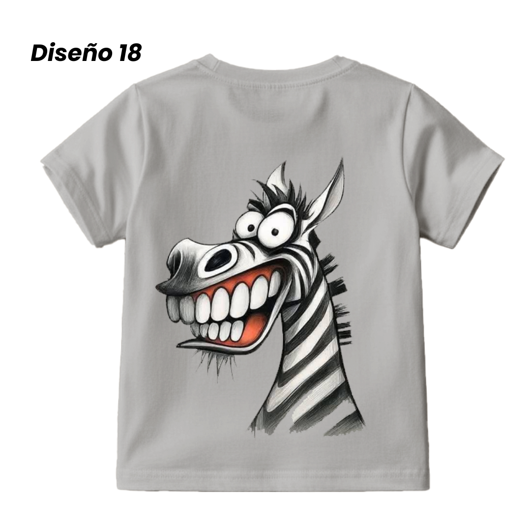 PACK PLAYERAS NIÑOS 100% ALGODÓN | 1 X Q99 ¡SOLO POR HOY! 5 X Q199