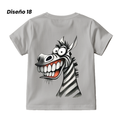 PACK PLAYERAS NIÑOS 100% ALGODÓN | 1 X Q99 ¡SOLO POR HOY! 5 X Q199