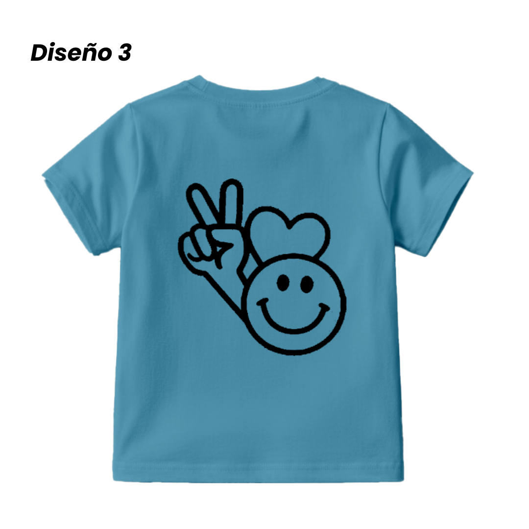 PACK PLAYERAS NIÑOS 100% ALGODÓN | 1 X Q99 ¡SOLO POR HOY! 5 X Q199