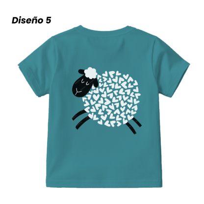 PACK PLAYERAS NIÑOS 100% ALGODÓN | 1 X Q99 ¡SOLO POR HOY! 5 X Q199