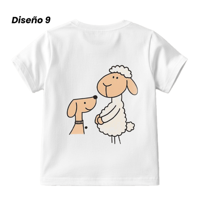 PACK PLAYERAS NIÑOS 100% ALGODÓN | 1 X Q99 ¡SOLO POR HOY! 5 X Q199
