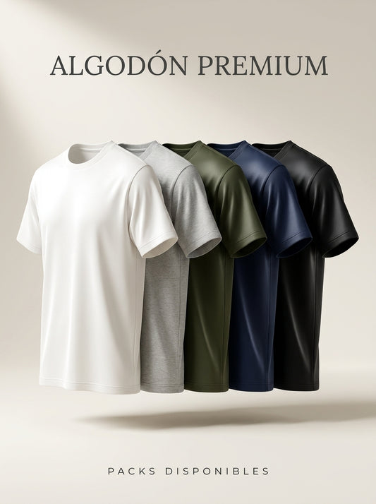 PLAYERA PREMIUM 100% ALGODÒN PERUANO 270G GRAMAJE ALTO