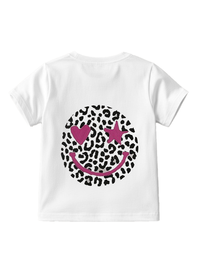 Playera estampada para niños · dis:CARITA LEOPARDO
