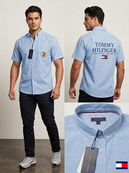 Camisas Tommy tela premium y resistente