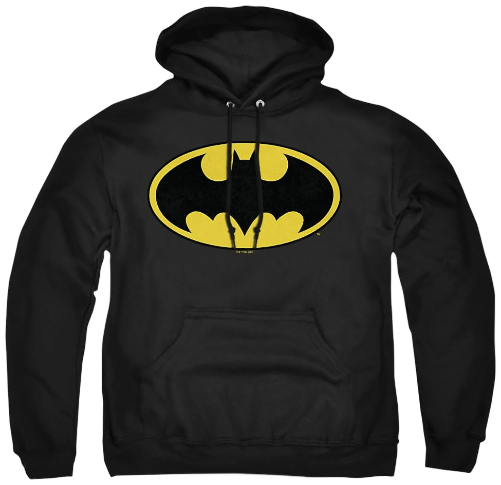 Sudadera De Superhéroes · Logo Grande · var:BATMAN NEGRA