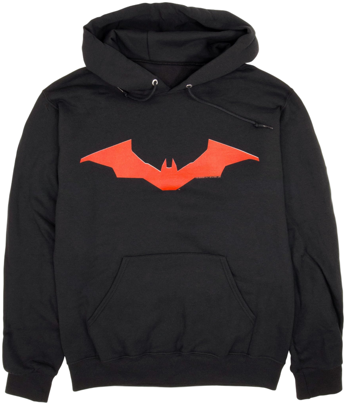 Sudadera De Superhéroes · Logo Grande · var:BATMAN ROJO · NEGRA