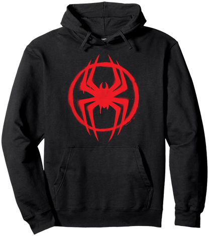 Sudadera De Superhéroes · Logo Grande · var:SPIDER-MAN NEGRA